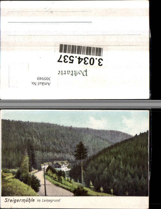 305949,Steigermühle im Leinagrund b. Finsterbergen