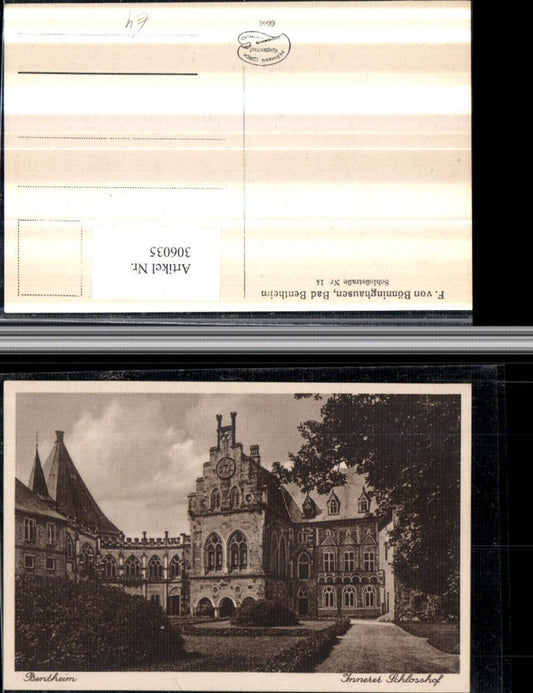 306035,Bentheim Innerer Schlosshof
