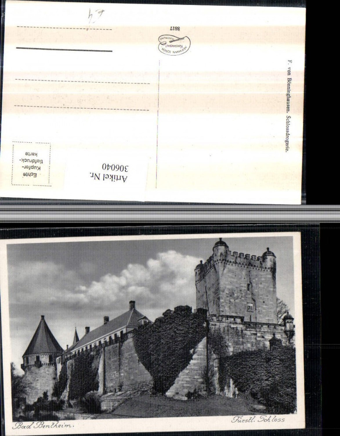 306040,Bad Bentheim Fürstliches Schloss