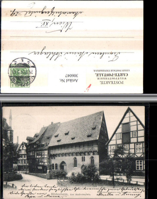 306047,Hildesheim Andreasplatz Häuser