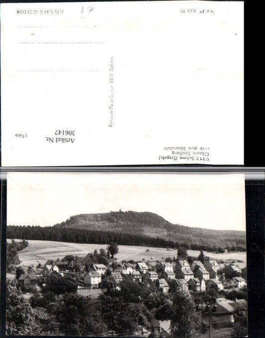 306147,Sehma im Erzgebirge Obere Siedlung Totale m. Bärenstein