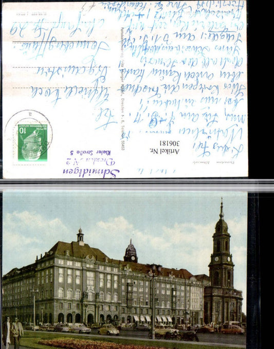 306181,Dresden Altmarkt Gebäude Kirche