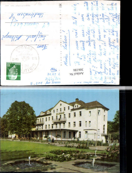 306186,Bad Lausick Kurhaus pub VEB