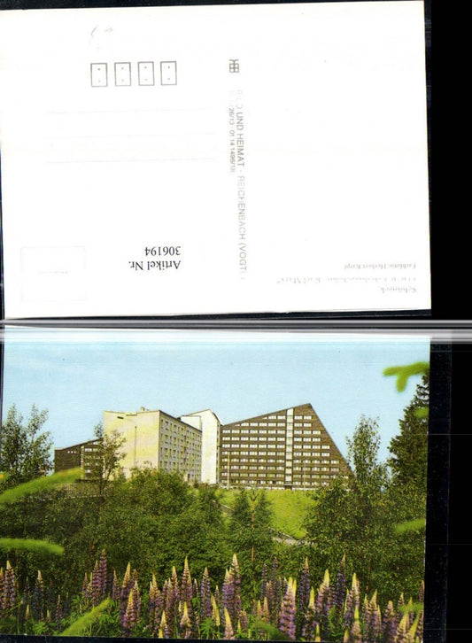 306194,Schöneck FDGB-Erholungsheim Karl Marx Gladiolen
