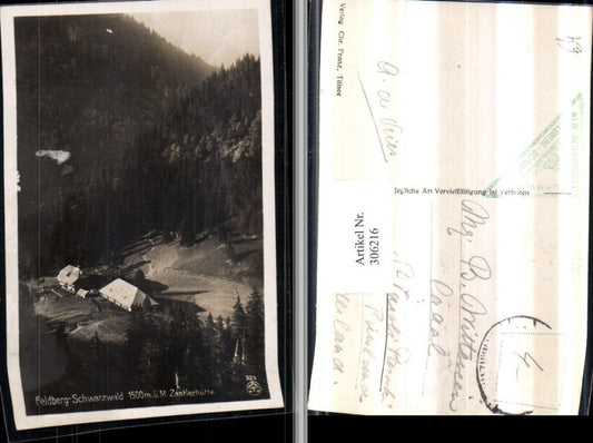 306216, Feldberg in the Black Forest, Zastlerhütte