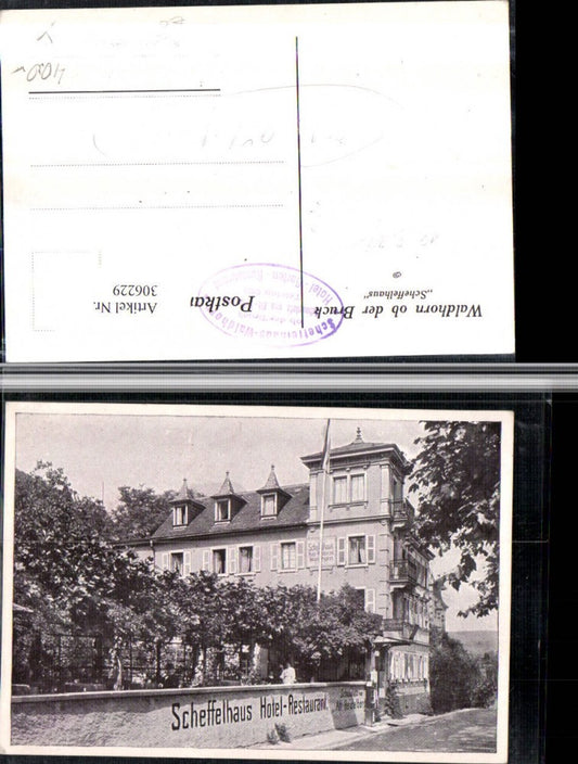 306229, Waldhorn ob der Bruck Scheffelhaus Hotel Restaurant near Heidelberg