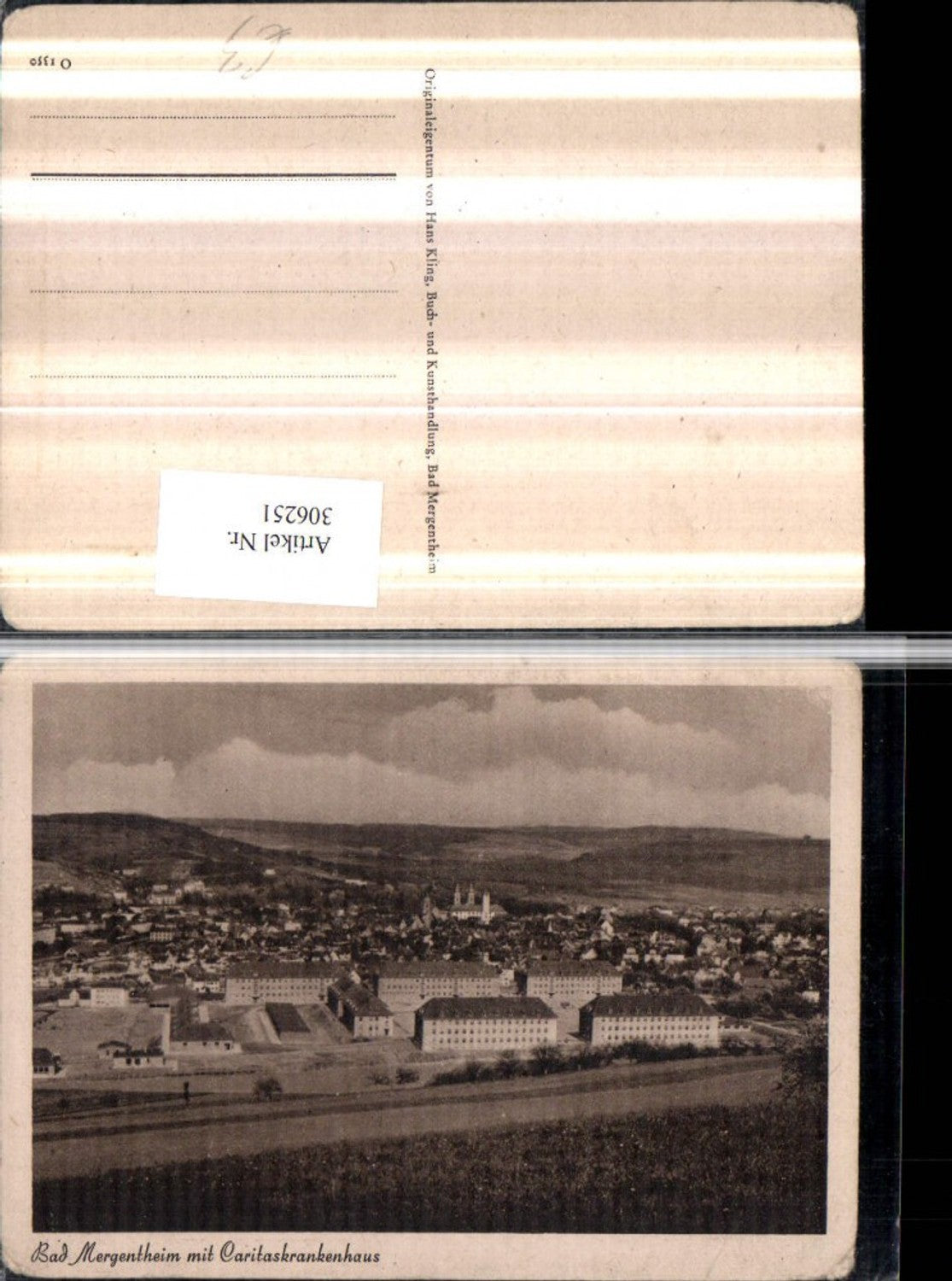 306251,Bad Mergentheim Totale m. Caritas-Krankenhaus