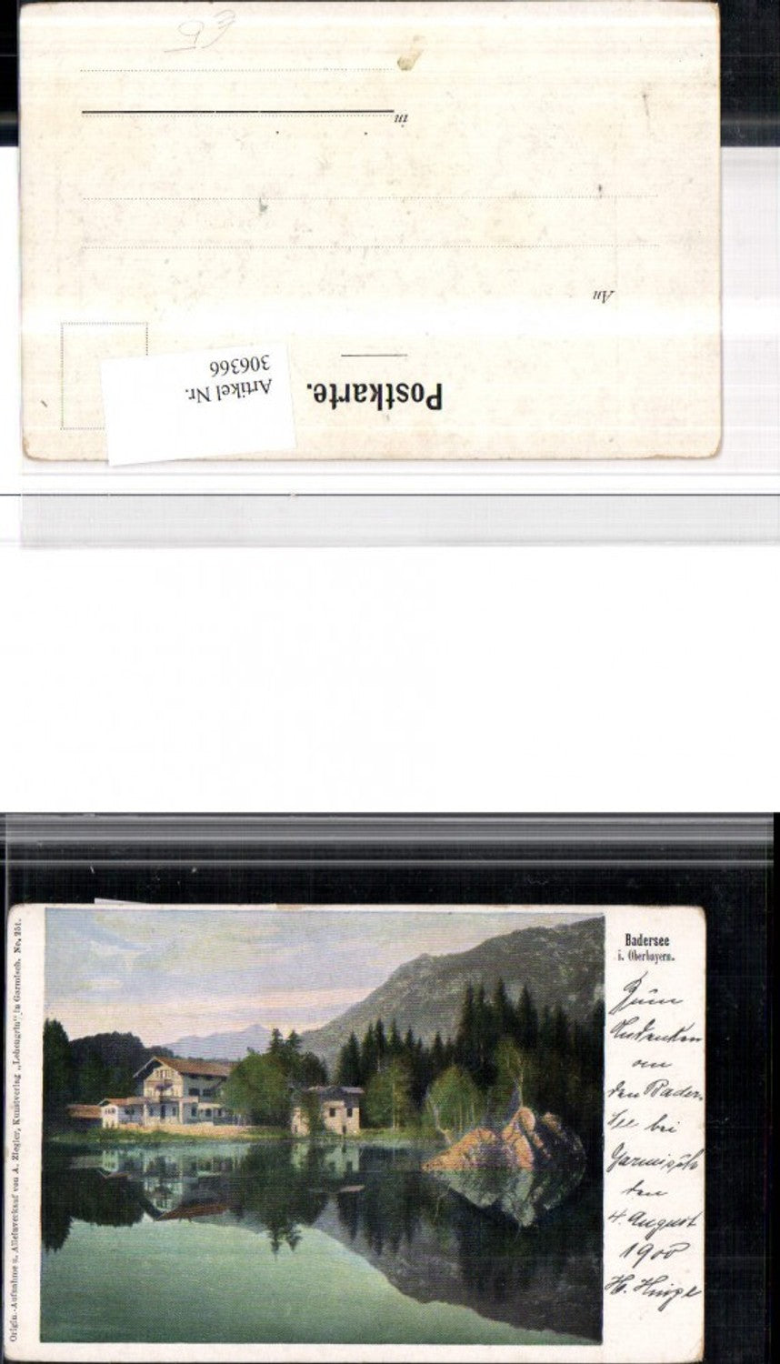 306366,Badersee See in Oberbayern b. Grainau