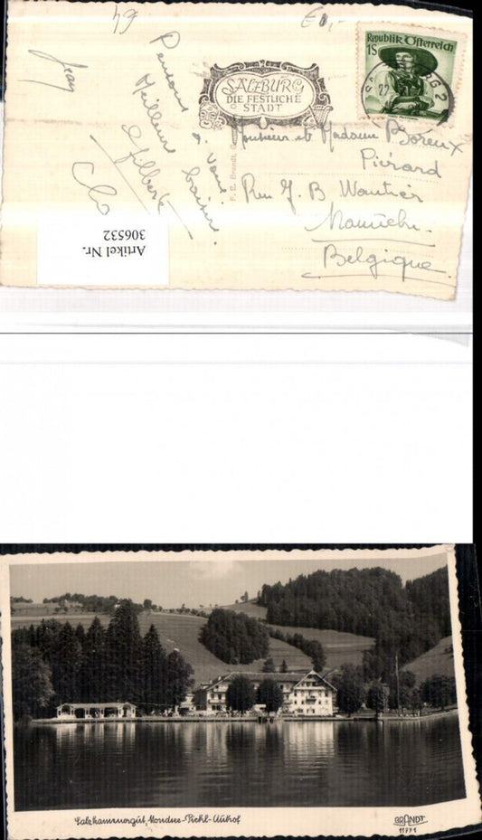 306532,Mondsee Pichl-Auhof Restaurant pub F. E. Brandt 11771