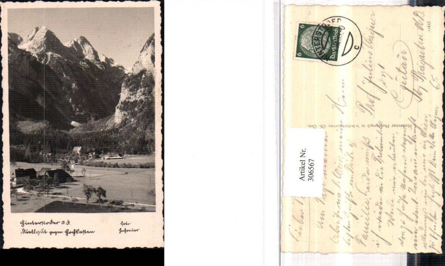 306567,Hinterstoder Dietlgut Bergkulisse