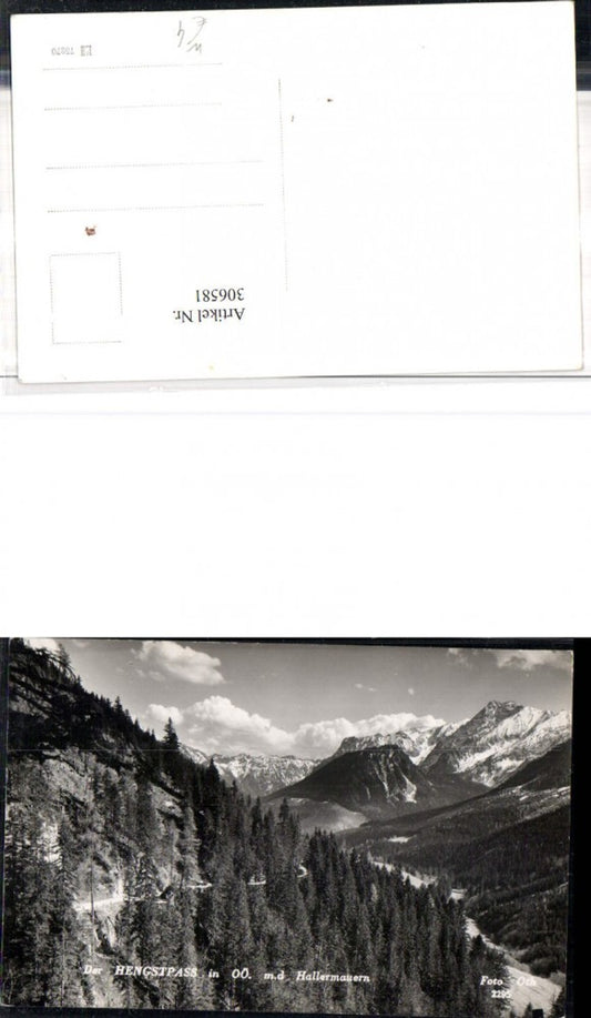 306581,Hengstpass b. Rosenau m. d. Hallermauern Bergkulisse pub Foto Oth 2295
