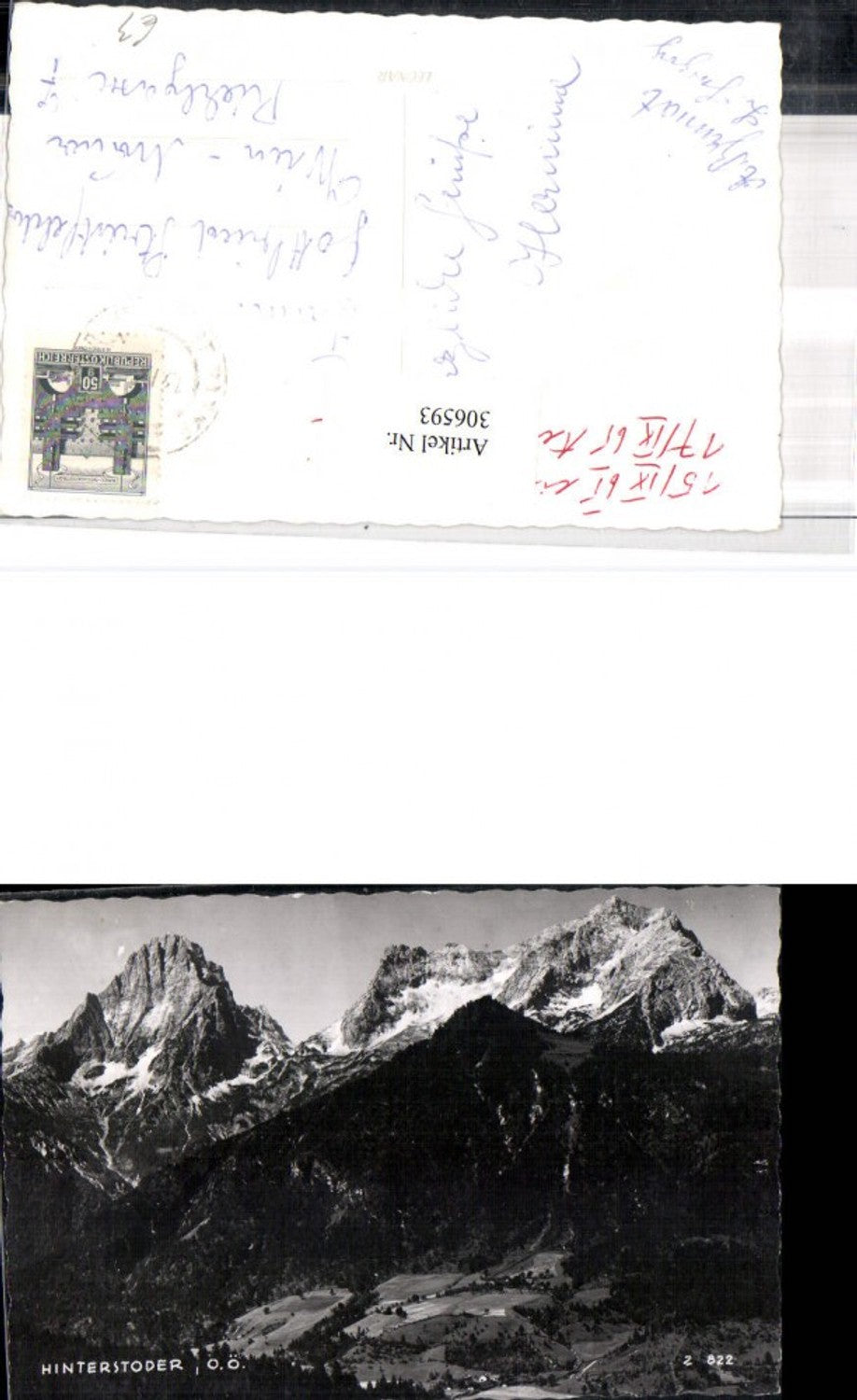 306593,Hinterstoder Bergkulisse