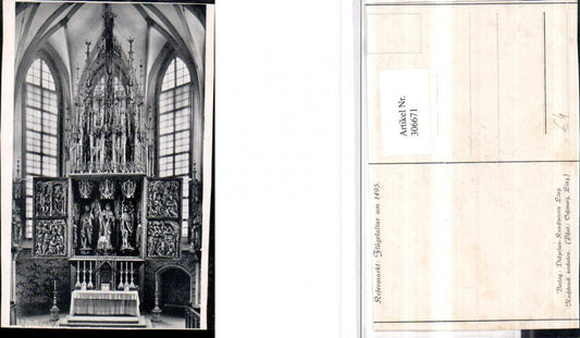 306671,Kefermarkt Kirche Innenansicht Flügelaltar