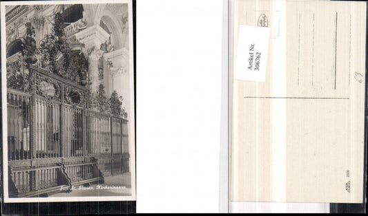 306762,Stift St. Florian Kirche Innenansicht Gittertor