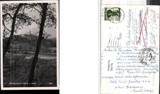 306776,Linz an d. Donau Blick zum Pöstlingberg