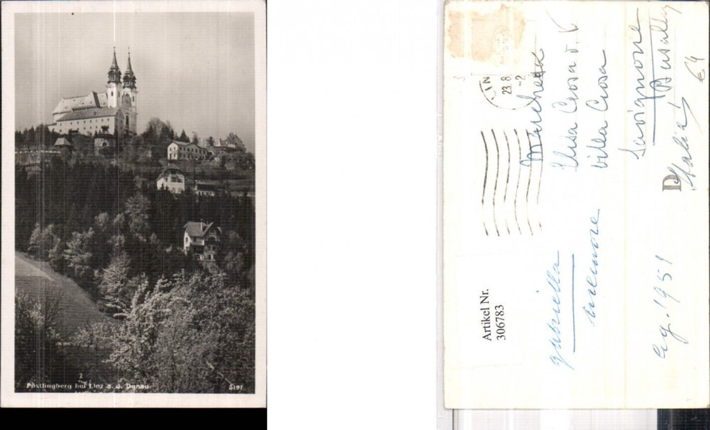 306783,Linz an d. Donau Pöstlingberg Kirche