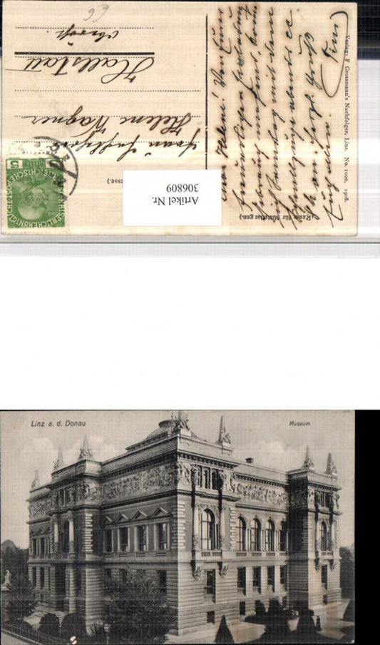 306809,Linz an d. Donau Museum Gebäude