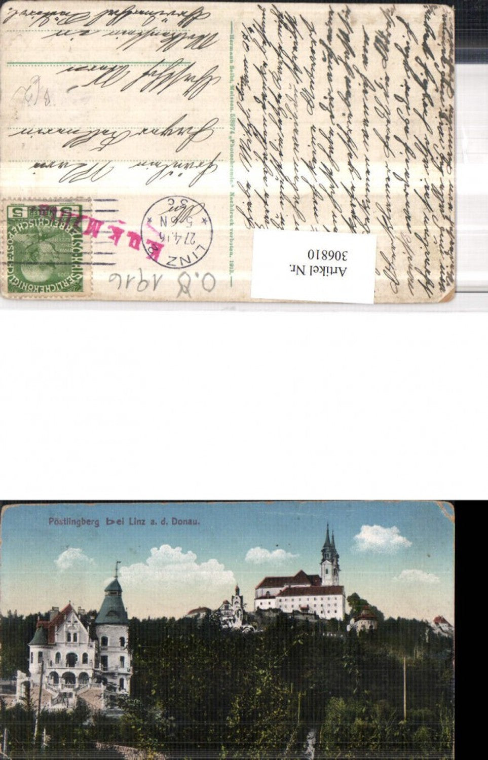 306810,Linz an d. Donau Pöstlingberg Kirche