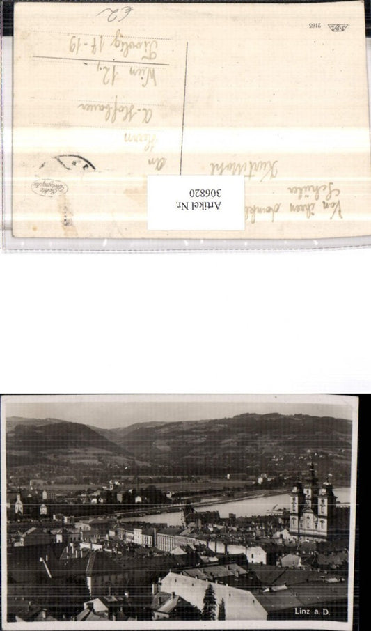 306820,Linz an d. Donau Teilansicht Kirche