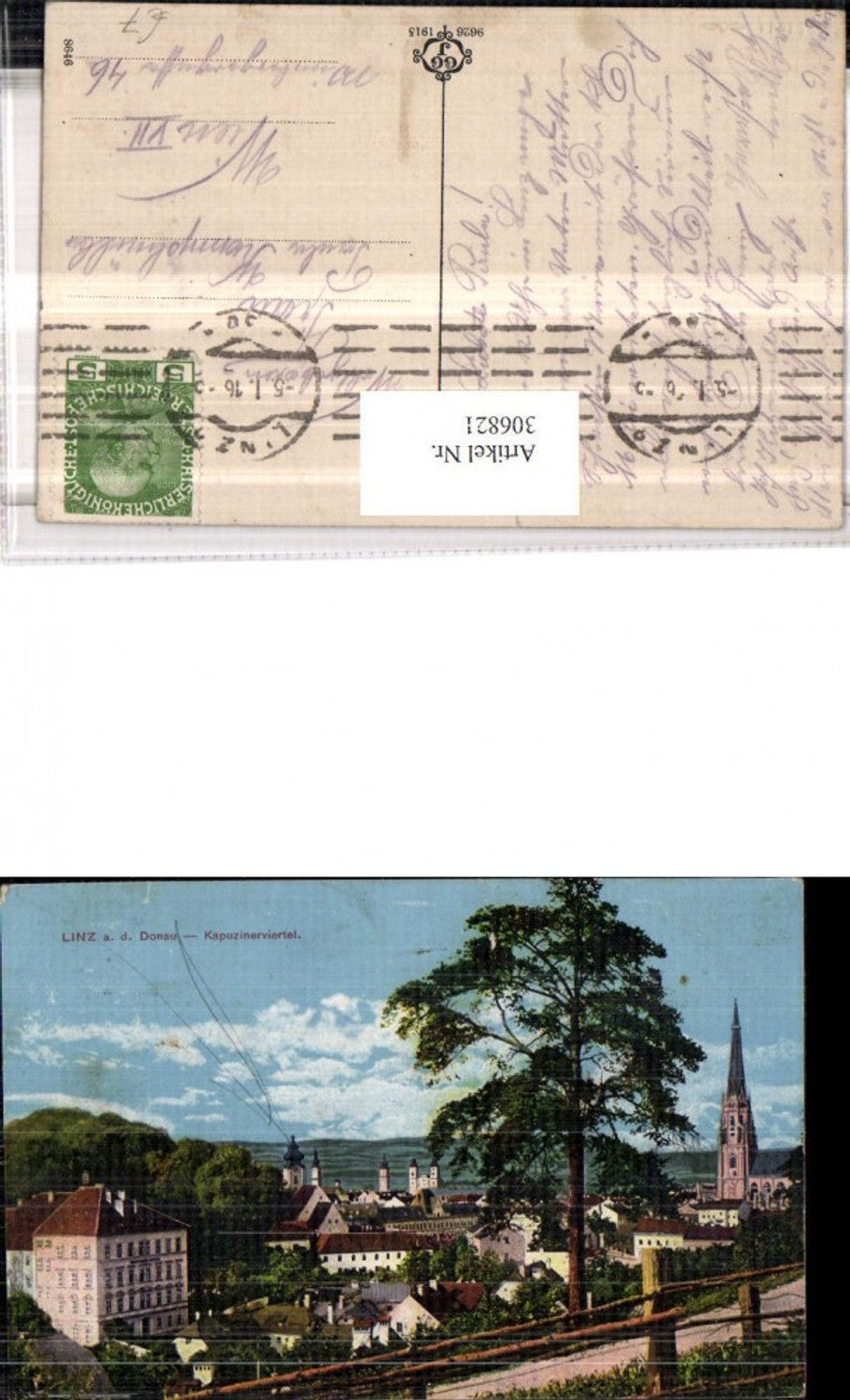 306821,Linz an d. Donau Kapuzinerviertel