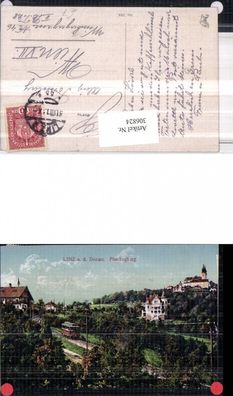 306824,Linz an d. Donau Pöstlingberg Bergbahn