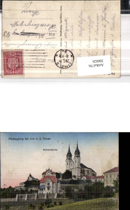 306826,Linz an d. Donau Pöstlingberg Wallfahrtskirche Kirche