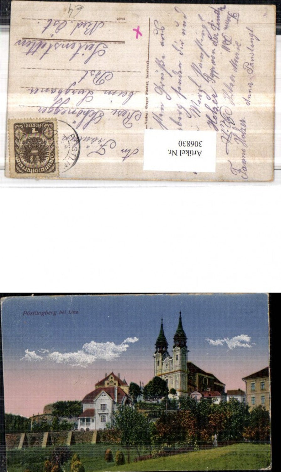 306830,Linz an d. Donau Pöstlingberg Kirche