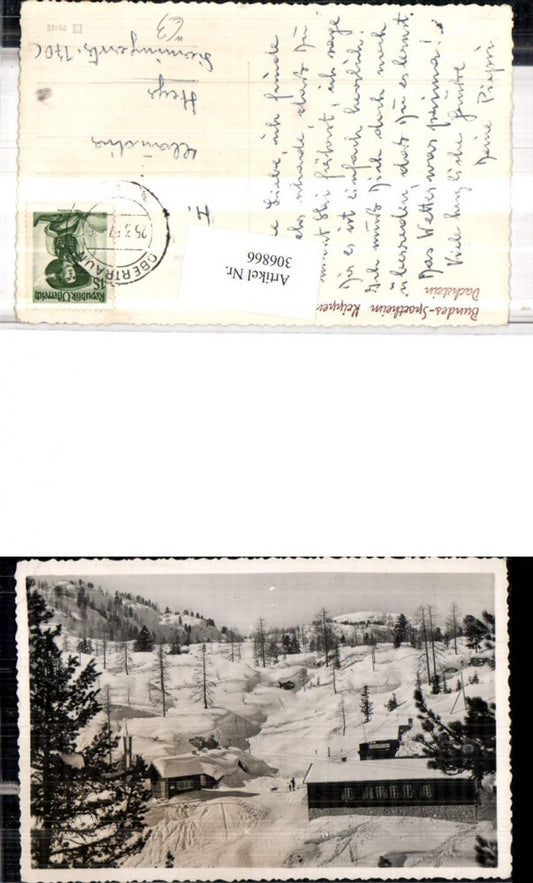 306866,Krippenbrunn b. Obertraun Bundes-Sportheim am Dachstein Winterbild