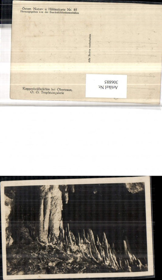 306885,Koppenbrüllerhöhle Tropfsteinhöhle b. Obertraun