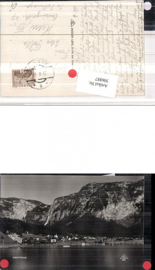 306887,Obertraun Totale Bergkulisse