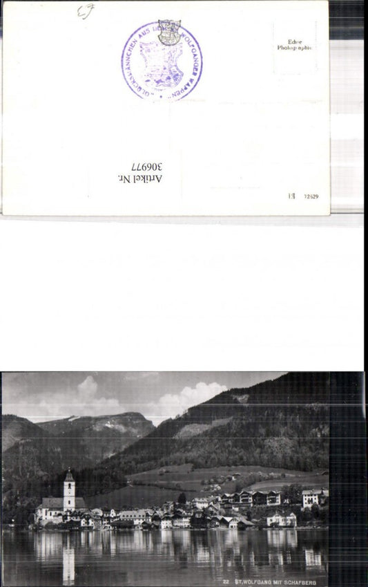 306977,St. Wolfgang Totale m. Schafberg