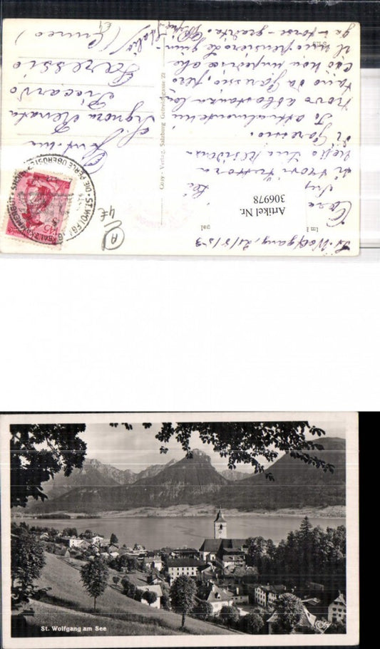 306978,St. Wolfgang am See Totale Bergkulisse