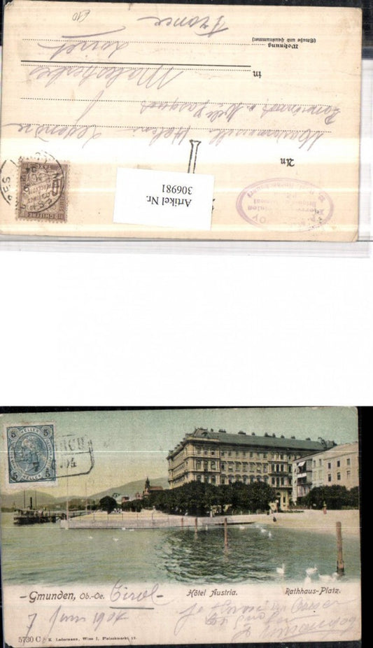 306981,Gmunden Rathaus-Platz Hotel Austria