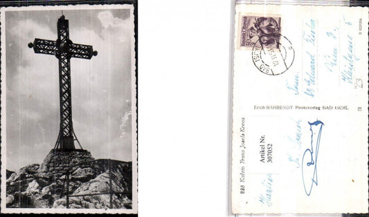 307052,Katrin b. Bad Ischl Franz Josef-Kreuz Gipfelkreuz
