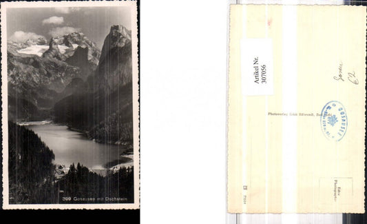 307056,Gosausee b. Gosau m. Dachstein Bergkulisse
