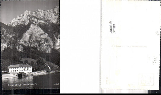 307060,Gmunden Gasthof Hoisn Bergkulisse
