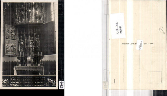 307089,Hallstatt Kirche Innenansicht Flügelaltar