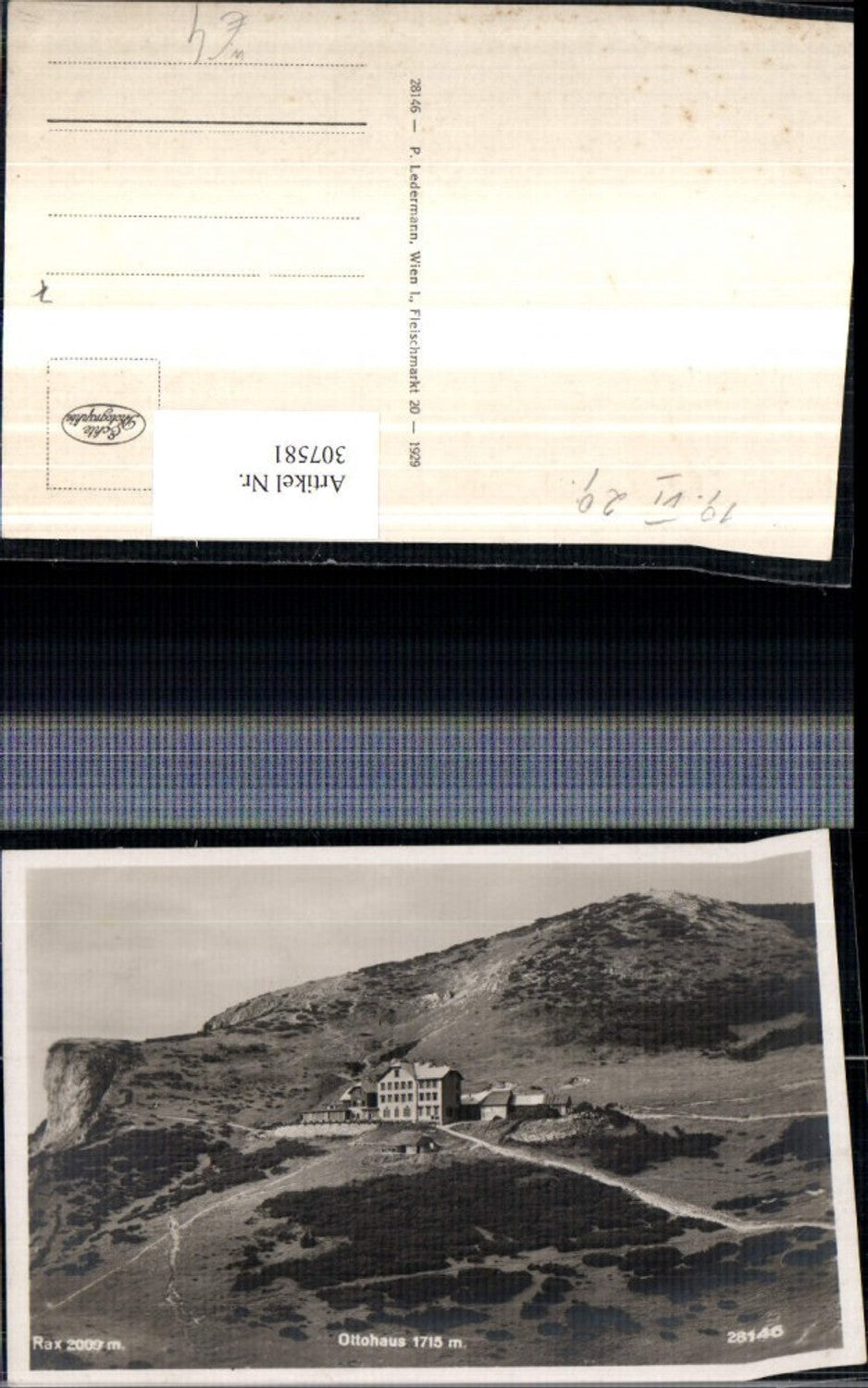 307581,Rax Ottohaus Berghütte b. Reichenau