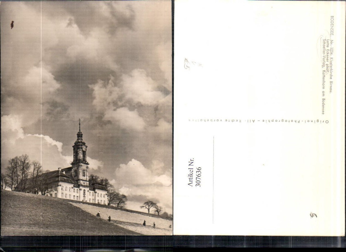 307636,Fotokunst Bodensee Klosterkirche Birnau pub Lotte Eckener Schoeller-Verlag 1034