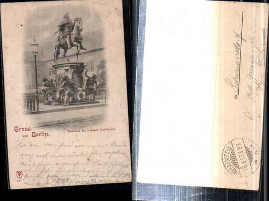 307898,Gruß aus Berlin Denkmal des Großen Kurfürsten