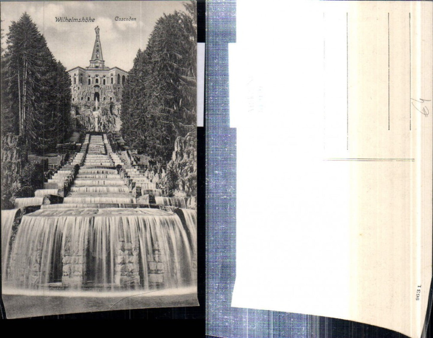 307939,Kassel Wilhelmshöhe Cascaden Kaskaden