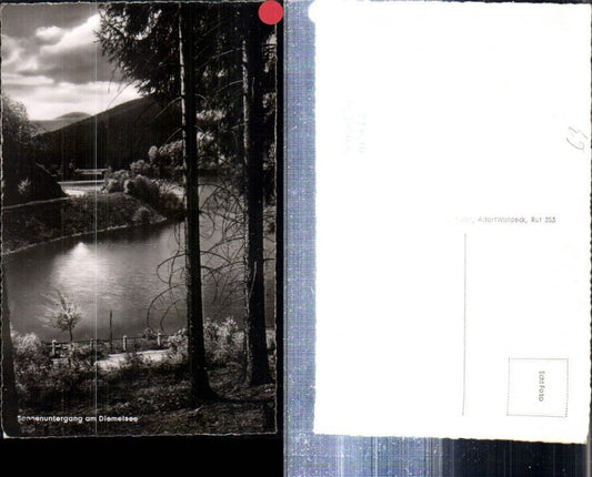 307944,Sonnenuntergang am Diemelsee See b. Willingen