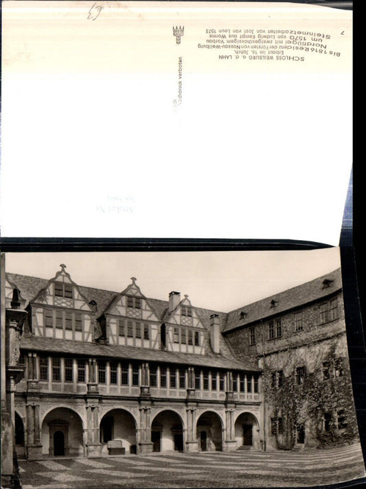 307968,Schloss Weilburg an d. Lahn Arkaden