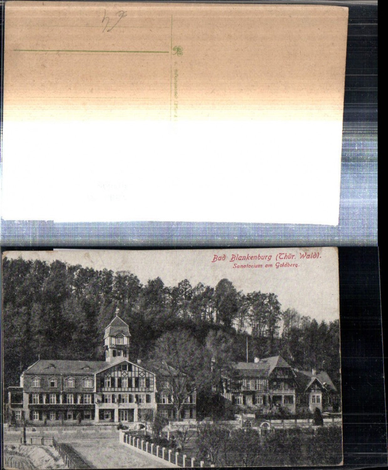 307996, Bad Blankenburg Sanatorium am Goldberg