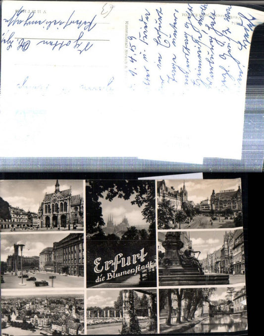 307999, Erfurt: Cathedral, Church, Town Hall, Fountain, Department Store, Street View, Multi-view Map