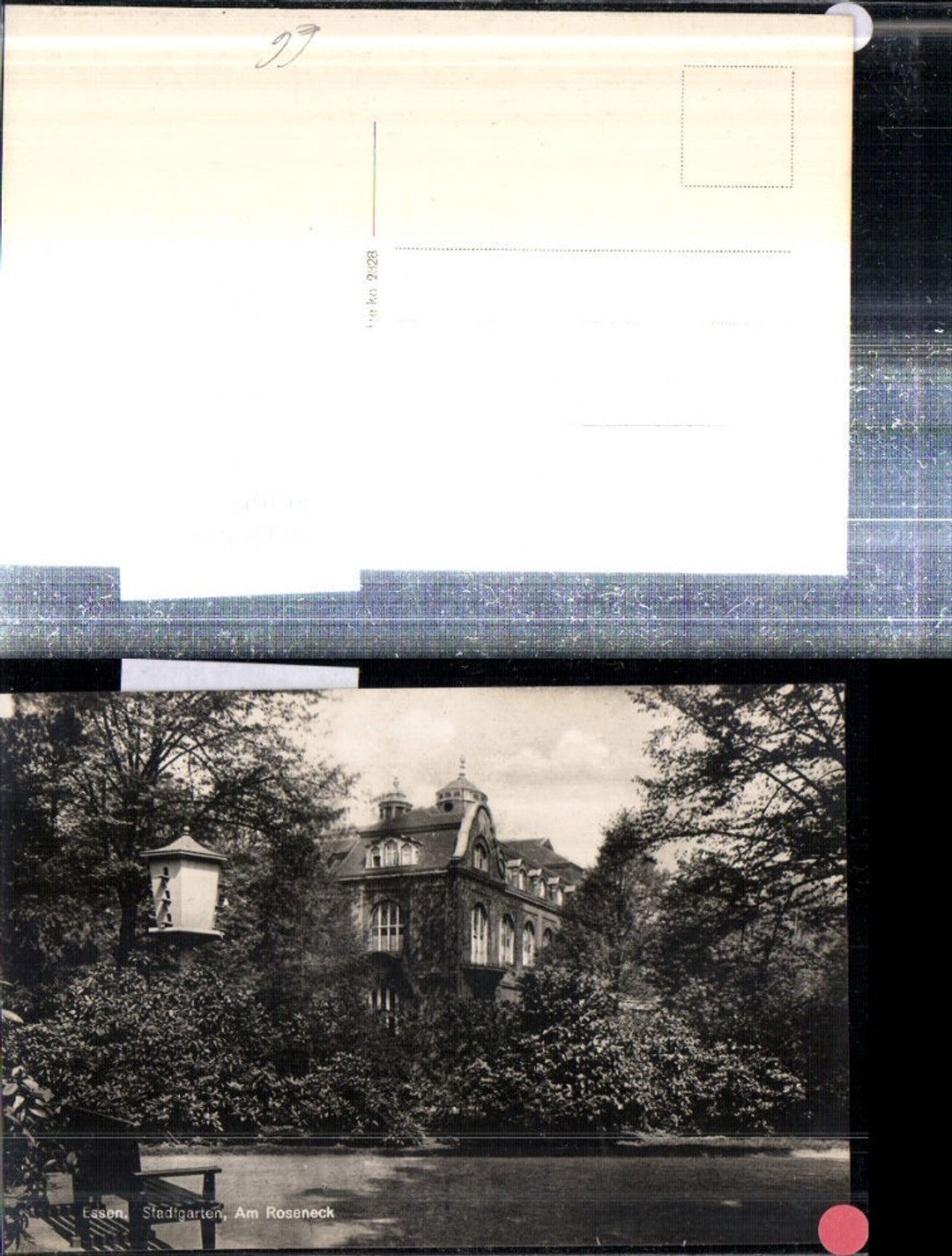 308040,Essen Stadtgarten Am Roseneck Gebäude Laterne