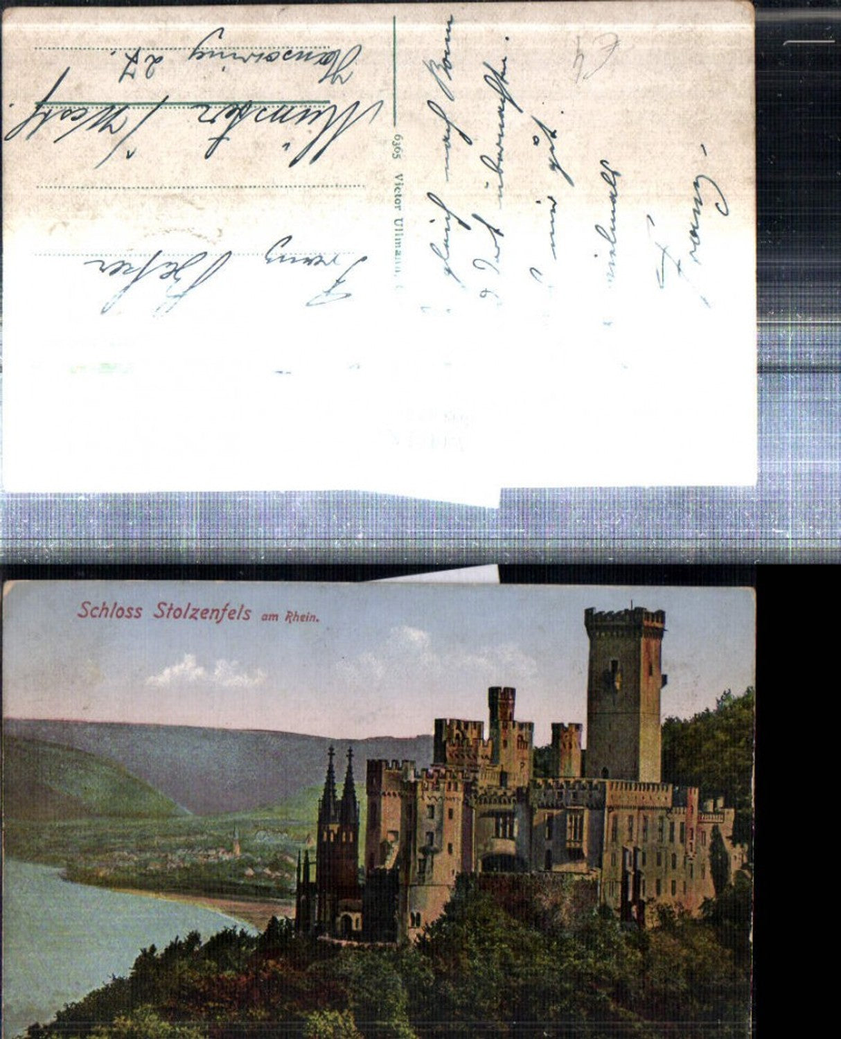 308121,Koblenz Schloss Stolzenfels am Rhein