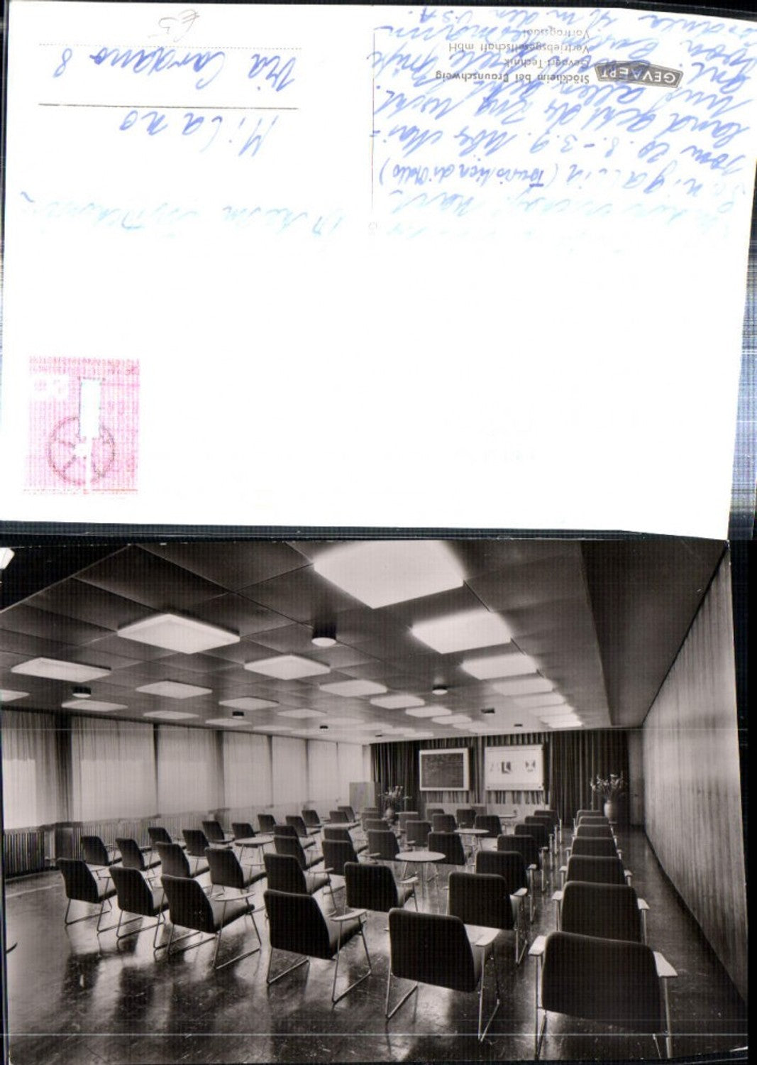 308198,Braunschweig Stöckheim Gevaert-Technik Vortragssaal Innenansicht