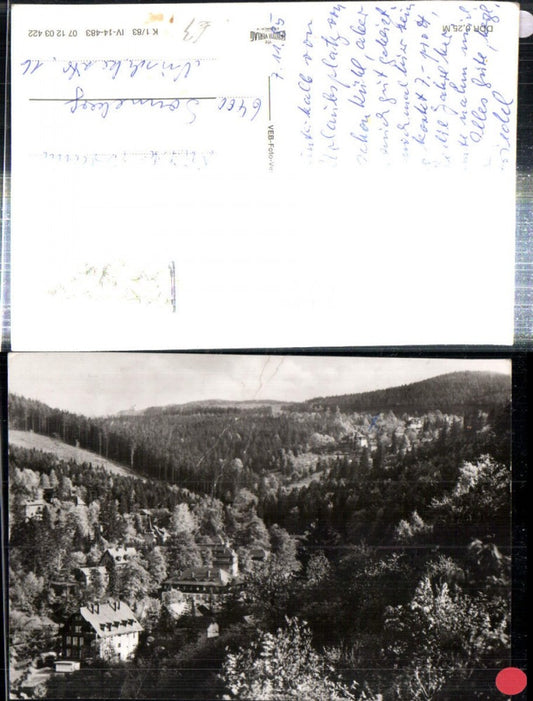 308233,Kipsdorf im Osterzgebirge Teilansicht Bärenfels u. Spitzberg
