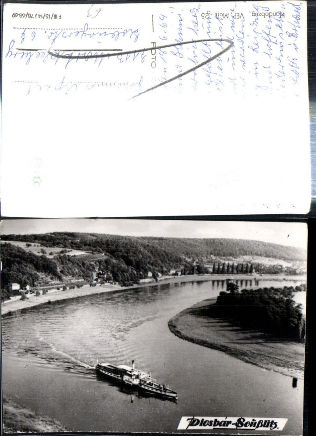 308250,Diesbar-Seußlitz Fluss Dampfer